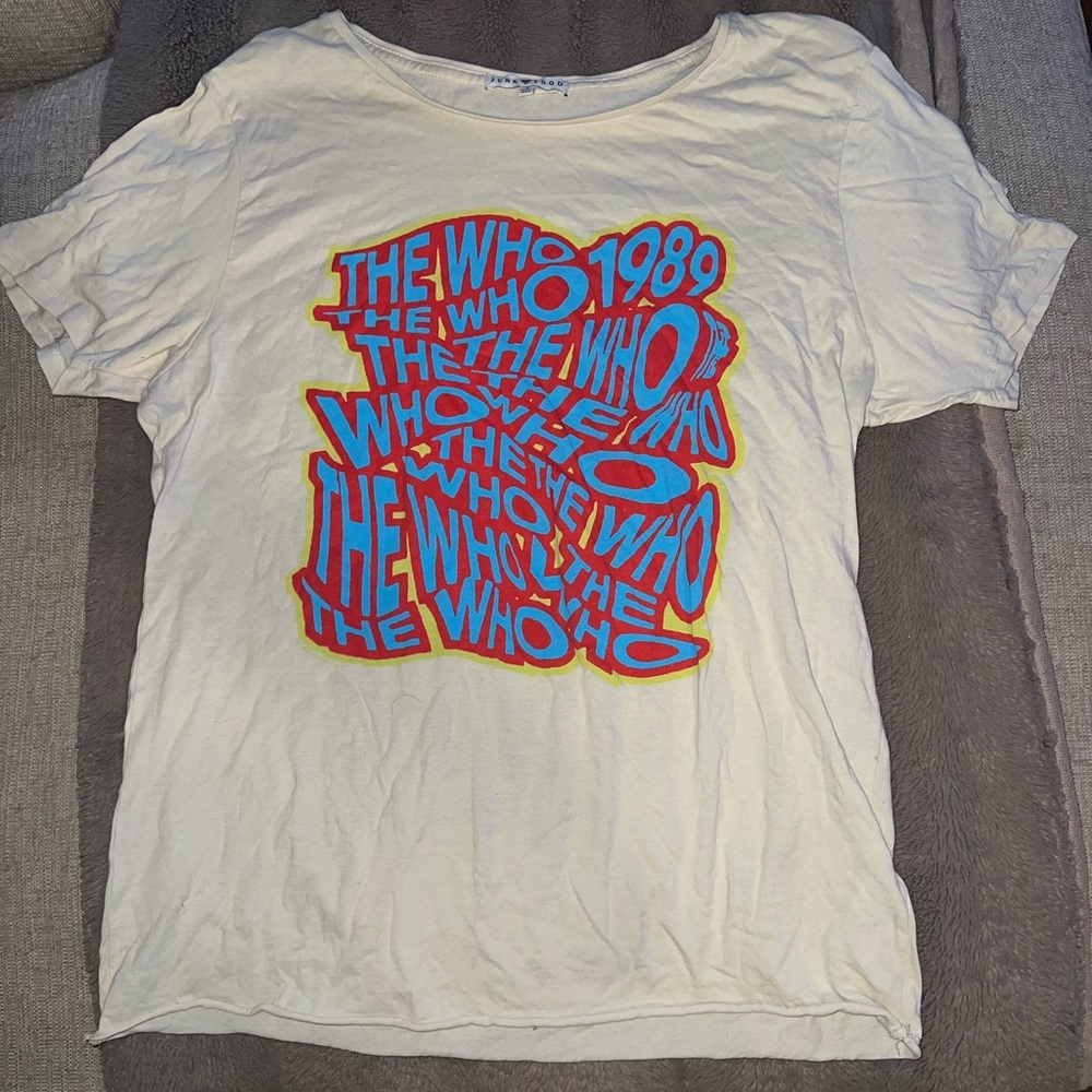 Vintage 1989 The Who Rock Band Shirt / 25th Anniversary